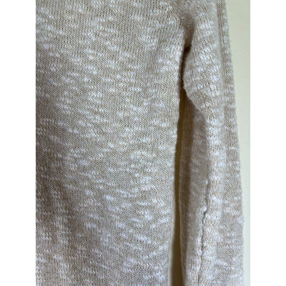 Women's J. Crew‎ Lightweight Tan & White Sweater #BQ689 - Size XXS - Picture 6 of 6
